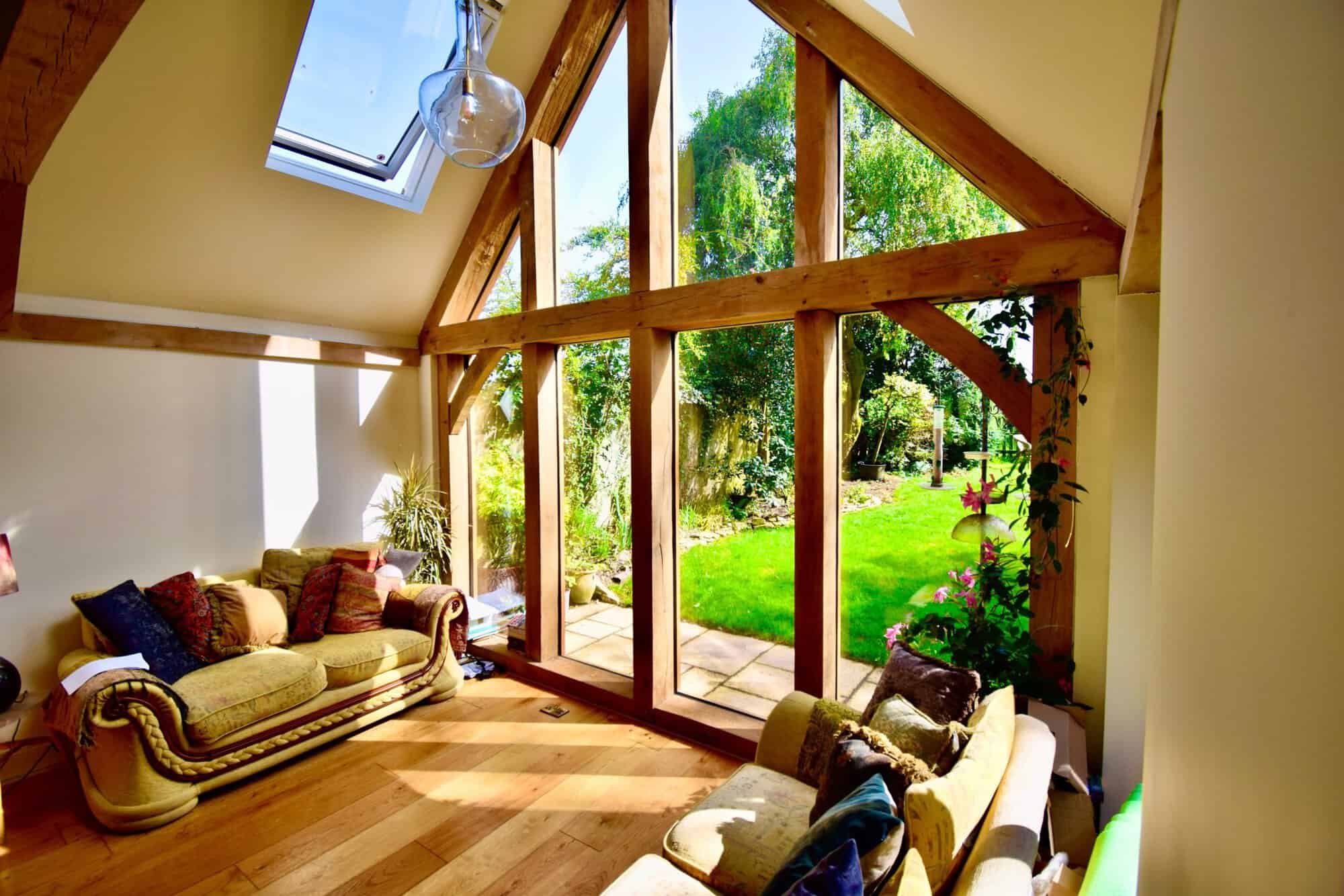 Oak Framed Sun Room Extension