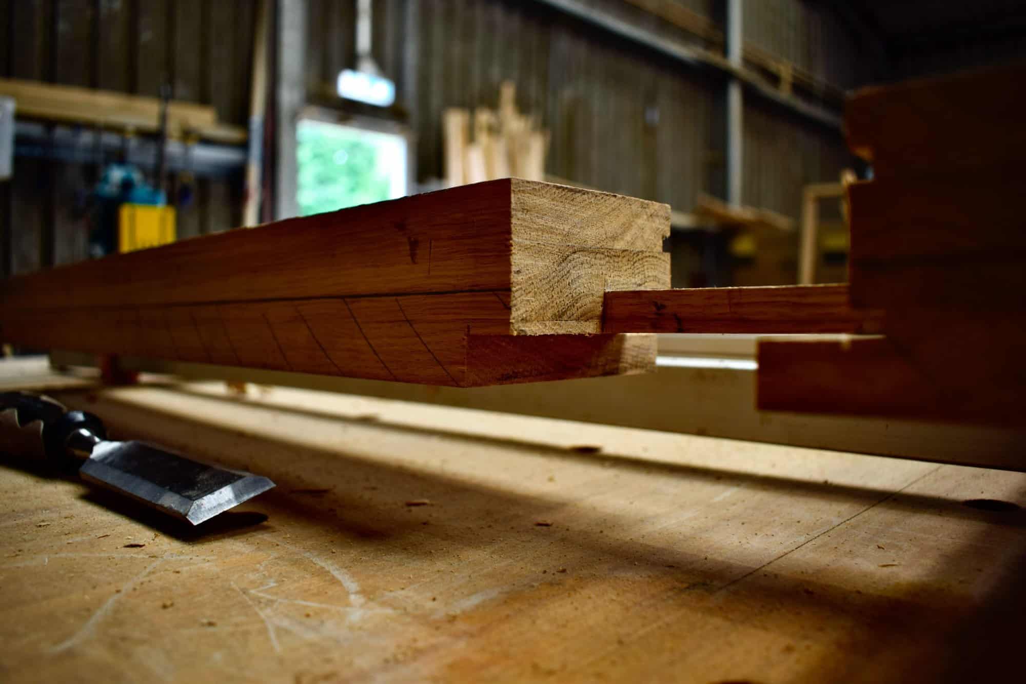 Oak Gazebo Construction